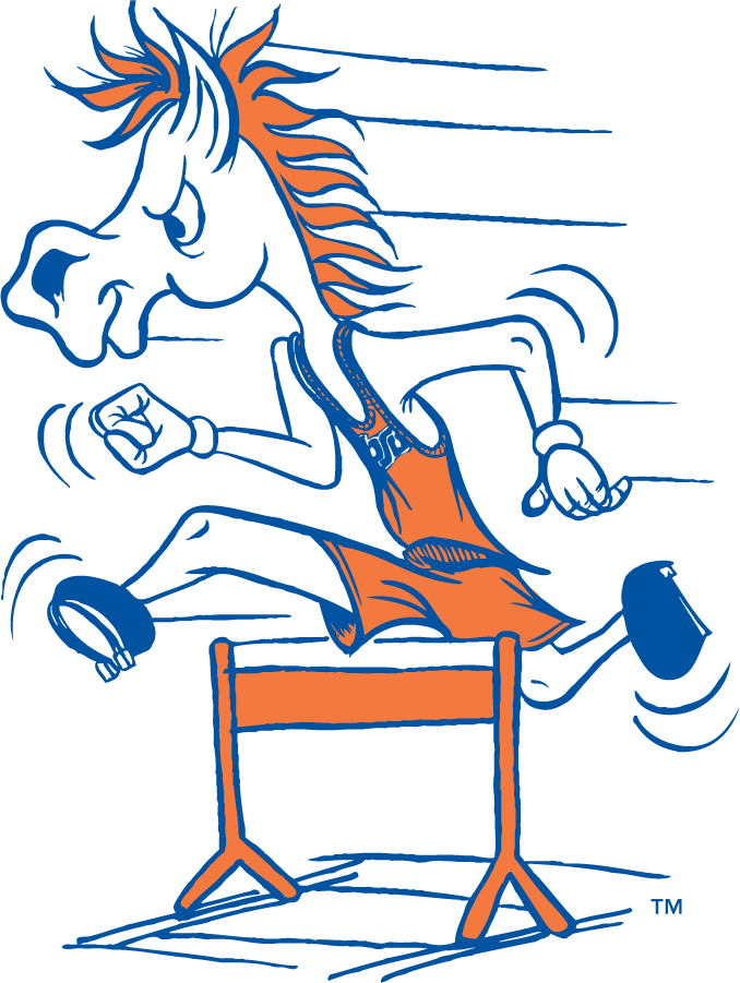 Boise State Broncos 1968-1983 Mascot Logo v2 iron on transfers for clothing